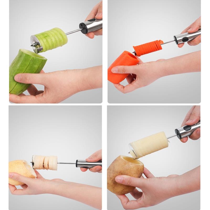Trapano per verdura e frutta con manico ergonomico antiscivolo Denucleatore Carota