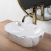 Umywalka Amelia Mini 38 Shiny Aiax - Nablatowa Sku Rea-u9107