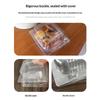 20/100/200Pcs Transparent Plastic Cake Box With Flip Cover Square Dessert Box Wedding Party Mousse Fruit Cake Food Packing Boxes