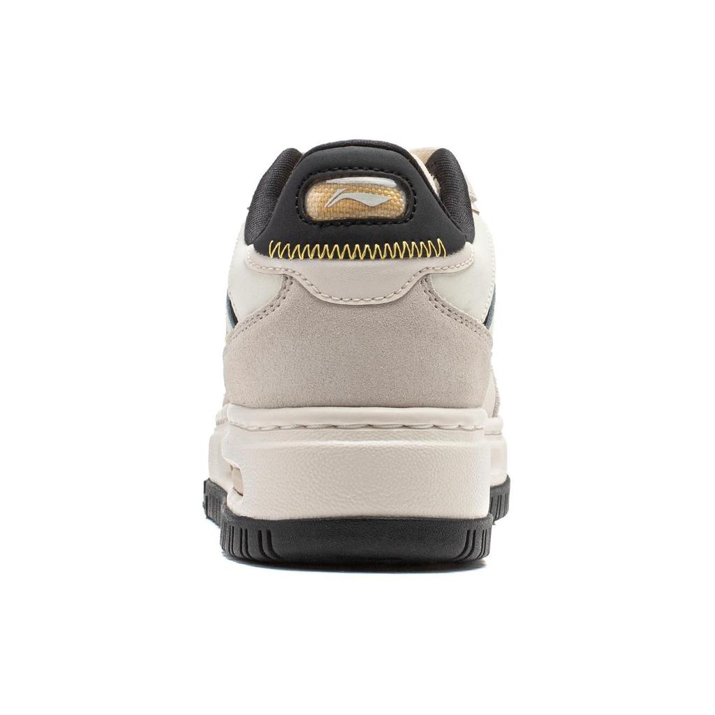 New LiNing Future C1 Slip Resistant Cushioning Abrasion Resistant Support Low top Skateboard Shoes Women's White Black AGCU032-7