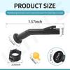 3 Pcs Fuel Gas Can Jug Spouts Nozzles & Rings & Caps For Blitz 900302 900092 900094 Old Style Easy To Tall And Use For Fuel, Diesel, Kerosene, Gas,