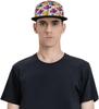 Neon Cowboy Hat Pop Graffiti Western Snapback Cap Fashion Comfy Adjustable Graffiti Pink Cowboy Hat Print Flat Baseball Cap
