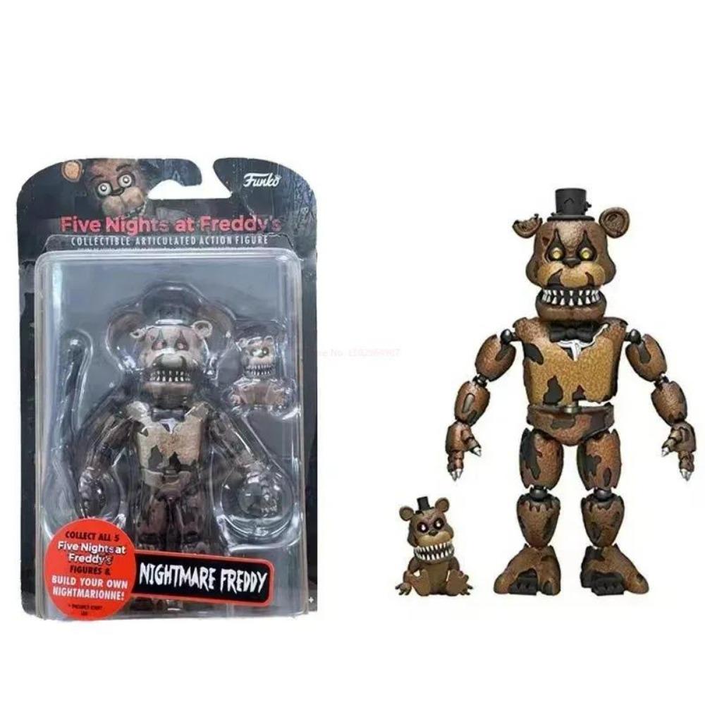 Fnaf Bear Midnight Harem Five Nights Joint Movable Detachable Game Action Figure At Five Nights Security Breach Model Kids Toy