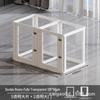 Transparent Acrylic Tall Pet Barrier for Indoor Use - Suitable for Dogs Like Teddy, Bichon, Corgi