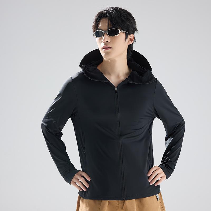 UPF 50+ Anti-UV Ice Silk Summer Jacket - Breathable, Thin, Unisex Cycling Sun Protection for Women and Men.