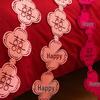 Xi Floral Long Strip Non-Woven Fabric Hanging Decoration for Living Room, Bedroom, or Wedding Entrance