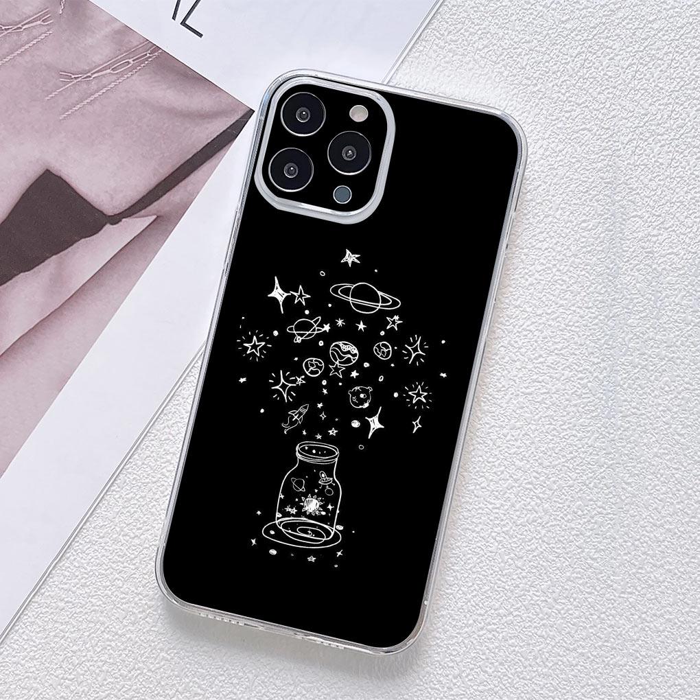 Moon Astronaut Stars Sky Universe Galaxy for Motorola Moto Edge 40 Pro 30 neo 20 Fusion Ultra G200 E22 E40 E30 E22I Phone Case