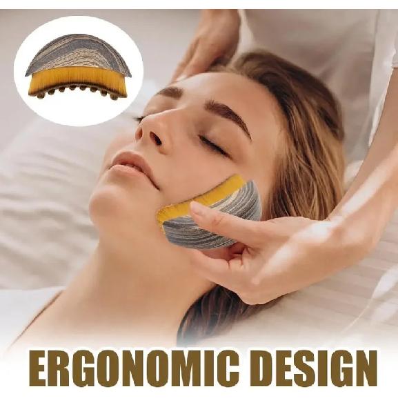 Lymphatic Contour Face Brush,Chin &Jawline Sculpting,Drainage Massager for Face,Ergonomically Designed to Fit The Skin Precisely