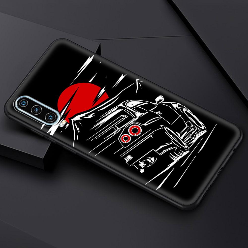 Japan JDM Sportwagen Männlich Männer Handyhülle Für Huawei P30 Lite P50 Pro P20 P40 Lite E P Smart Z 2021 Y6 Y7 Y9 2019 Y6p Y9s Hülle