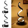 Lamp Spiral Desk Adjustable Led Lights Decoration Metal Reading Light Tools