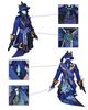 Furina Cosplay Svart Vanngudinne Genshin Impact Cosplay for Kulturelle og Sceneopptredener Parykkstørrelse Parykk, Focalorus, Kostyme, Voksen, Festivaler,