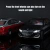 1/24 BMW THE 7 760Li Miniature Diecast Toy Car Vehicle Model 1:24 Pull Back Sound & Light Doors Openable Collection Gift Kid