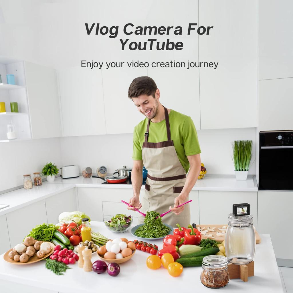 Surfola SF230 Action 4K EIS Image Dual Color Underwater with Fisheye Two and Extensive Accessories Camera, 30fps, 20MP, Stabilization, Screen, Sports,