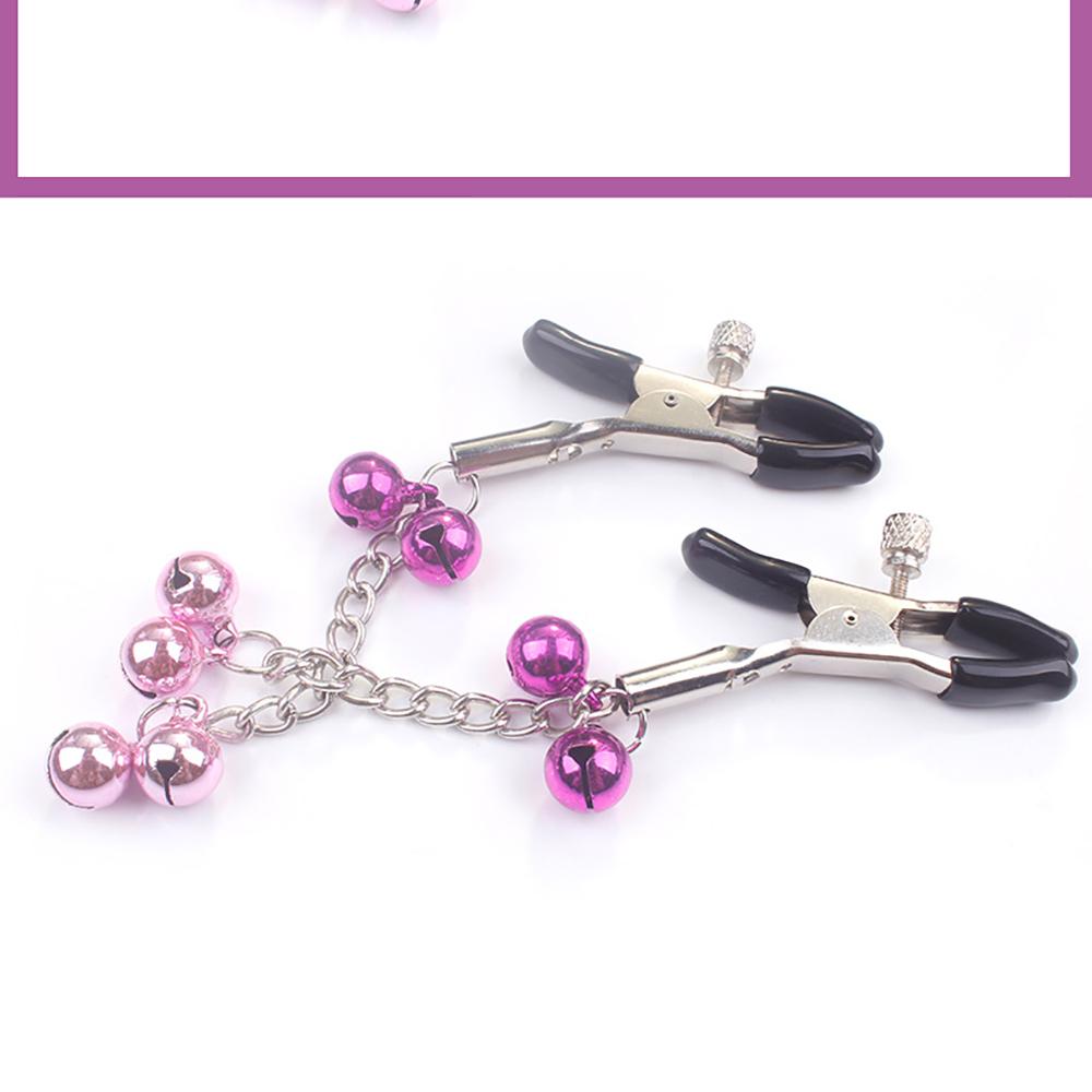 Adjustable Metal Intimate Clip Accessory for Couples Lightweight Detachable Comfortable Design Discreet Portable Reusable Daily