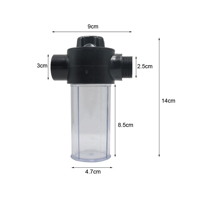 

1 шт. Водяной пистолет, садовый шланг, пенный горшок, 100 мл, пенная насадка, чистка, мойка автомобиля, пенообразователь, мойка высокого давления