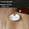 Rooster Series Traditional Oval Ceramic Fish Plate for Hotels & Restaurants