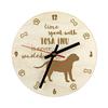 Tosa Inu, Tosa-Ken, Japanese Mastiff - Clock with Dog, Wooden Clock with Engraving, Personalised Clock by