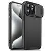 New Shockproof Phone Case For iPhone 15 14 13 12 11 16 Pro Max Plus Cover Slide Camera Protective Armor Case for iPhone 16 Pro