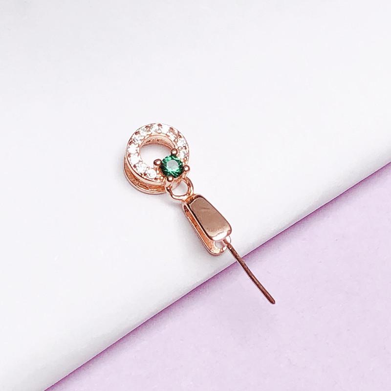 S925 Sterling Silver Medium Necklace Clasp Clip for Jade Pendant