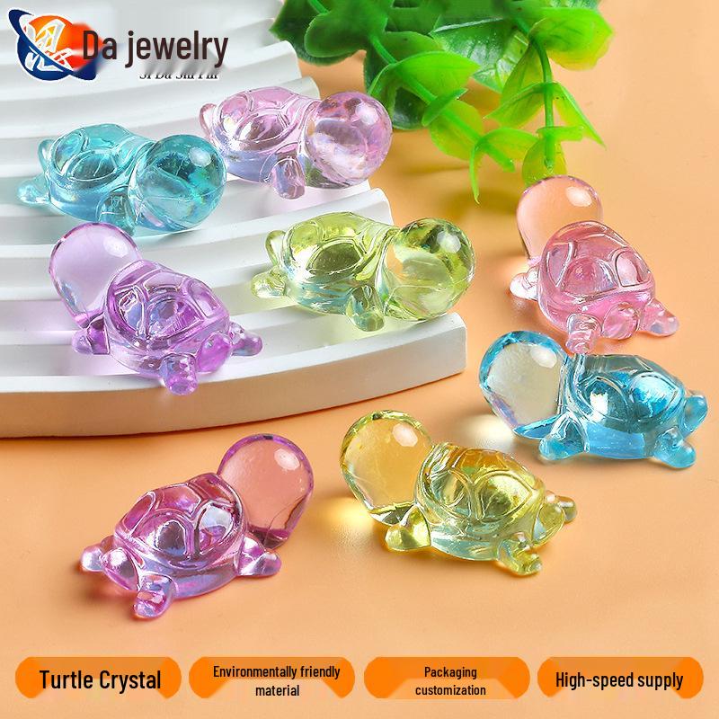Transparent Small Turtle Ornaments - Aquarium Simulation Accessories