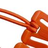 1 Pair Hanging Buckles Mini Dominator Clips Nylon Strap Webbing Elastic Cord for Hiking