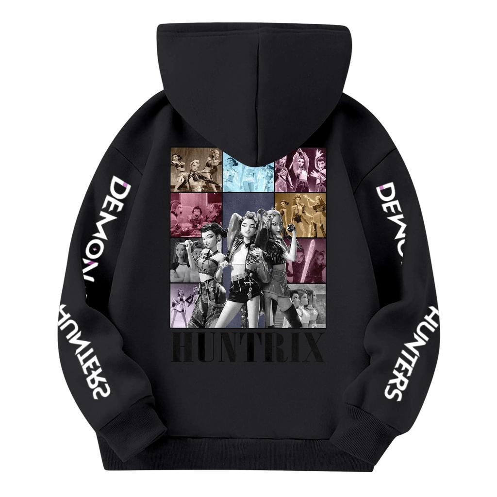 Dětská móda Lehký pulovr s dlouhým rukávem s kapsami Potisk Mikina s kapucí