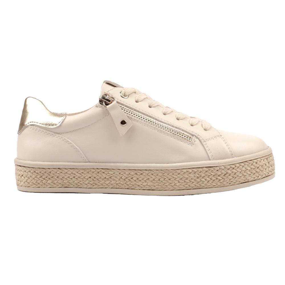 Lunar Womens/Ladies Hallie Faux Leather Trainers