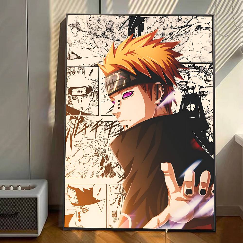 Anime Characters N-Nagato P-Pain Posters HD Print Vintage Wall Art Decor for Home Study Room
