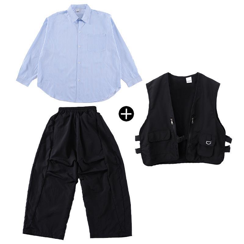 Trendy Kids' Street Dance Costume – Hip Hop Jazz Performance Pants for Boys & Girls