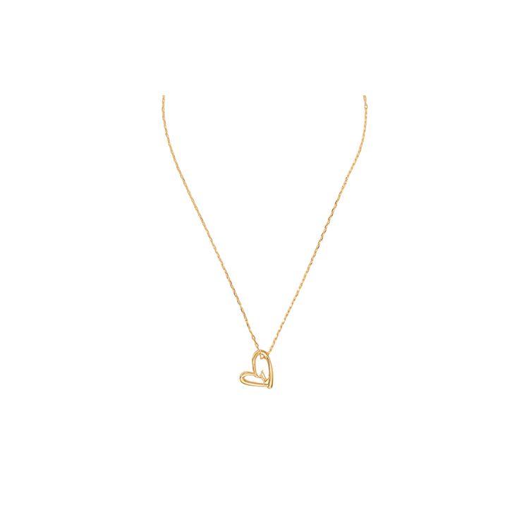 Louis Vuitton Fall In Love Hollow Heart Necklace Women Necklace M00465