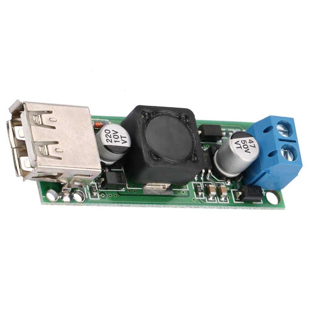 Single USB DC-DC Converter Module DC12V 24V Step Down Voltage Module  Power Regulation