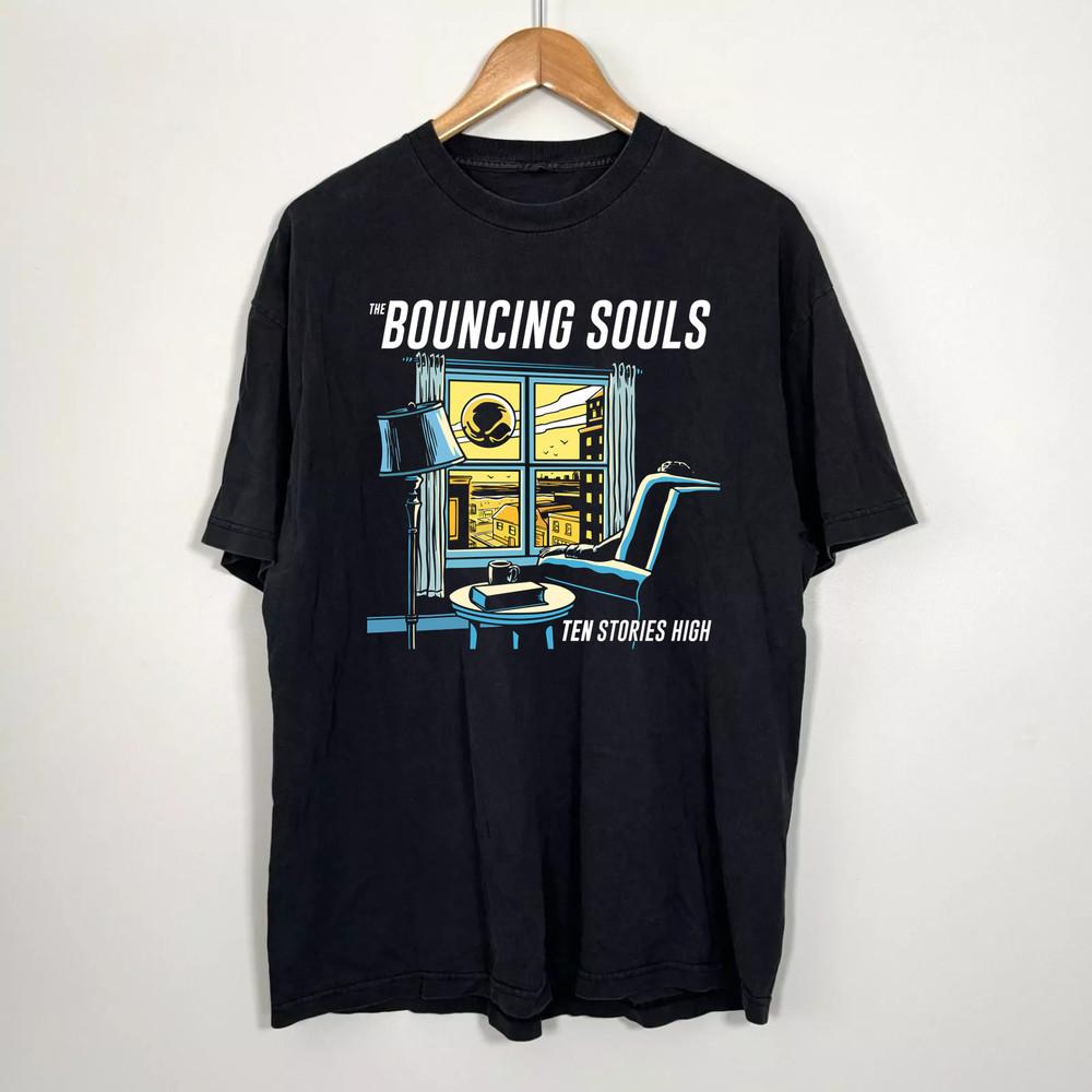 

The Bouncing Souls Ten Stories High Black All Size S-5XL OM1819 Unisex T-Shirt XL