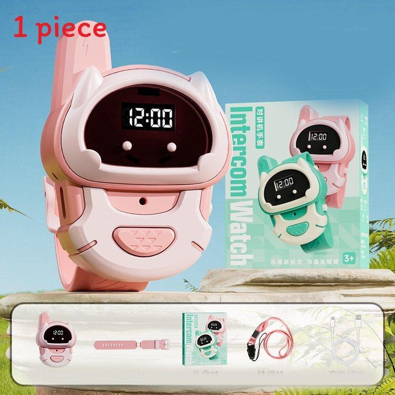 

Children Way Two Radio Usb Rechargeable Remote Wireless Intercom Toy Interaction розовый