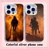 Fire Safety Firefighter Phone Case For iPhone 17,16,15,14,13,12,11,Pro,XS,Max,Plus,Mini,SE4,E white Matte Shockproof Cover