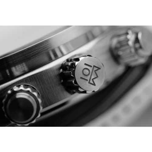 HYAKUICHI 101 No.13 Classic Chronograph No Date Center Chronograph White Panda