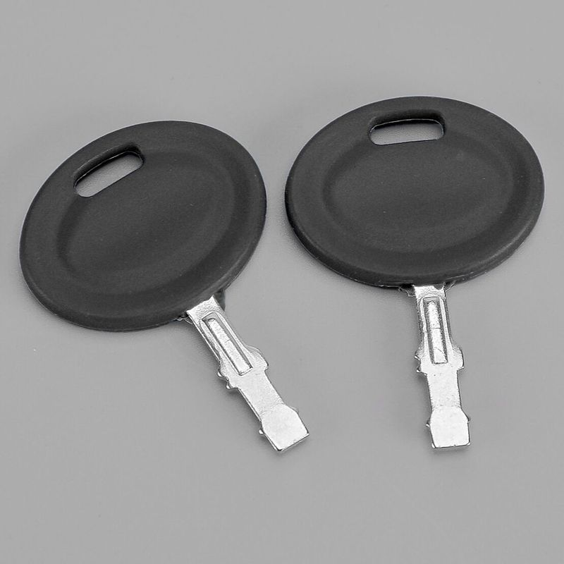 

925-1745A 925-1744A 725-1745 2Pcs Mower Tractor Ignition Key Fit for Bolens Craftsman Troy-Bilt Cub Cadet Black