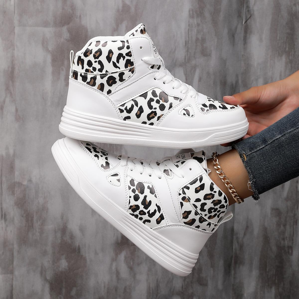 Large size casual single shoes autumn new flat-bottomed lace-up sports casual shoes 36