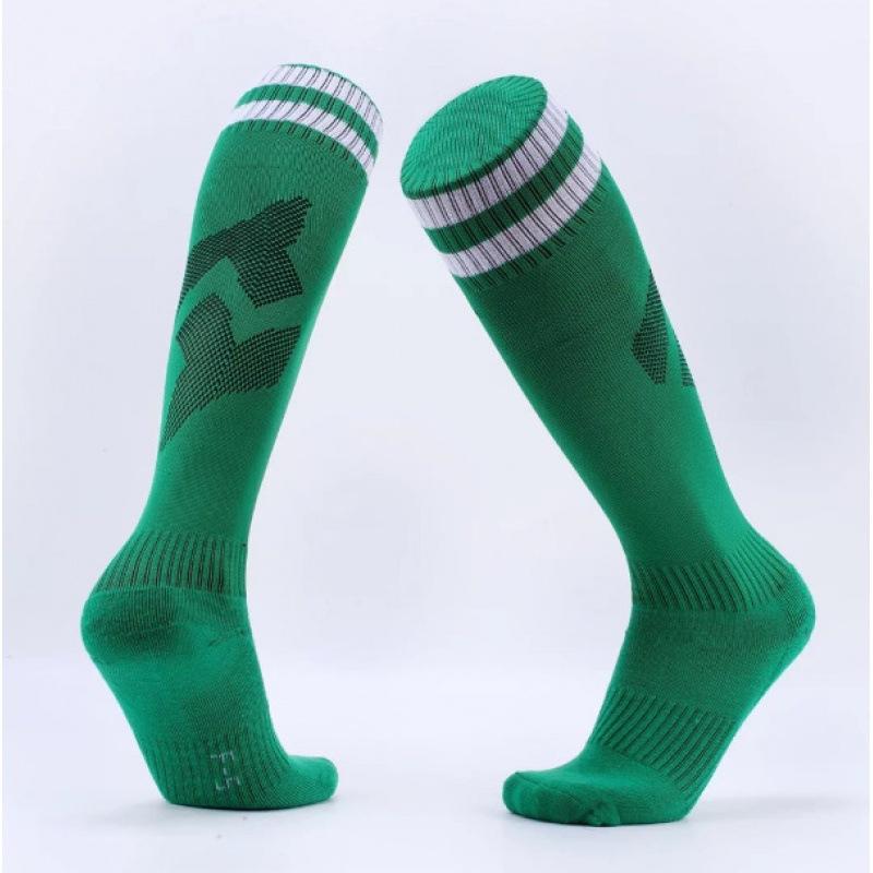 Football Socks Sports Socks Over Knee Stockings Men'S And Women'S Towel Bottom Thickened Children'S Football Socks Breathable And Sweat-Absorbing