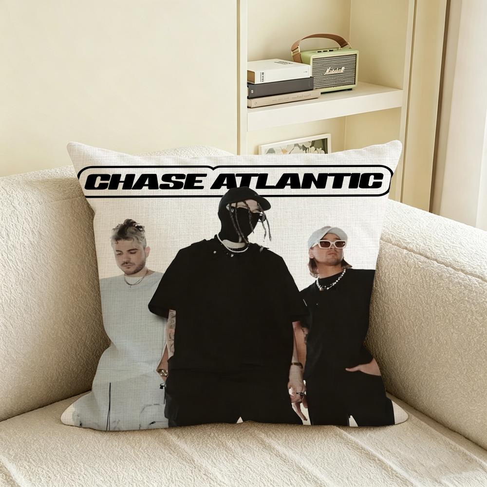 C-Chase Atlantic Cushion Cover Natural Linen Pillowcase Set, All-In-One Decor For Sofa, Bedroom & Chair