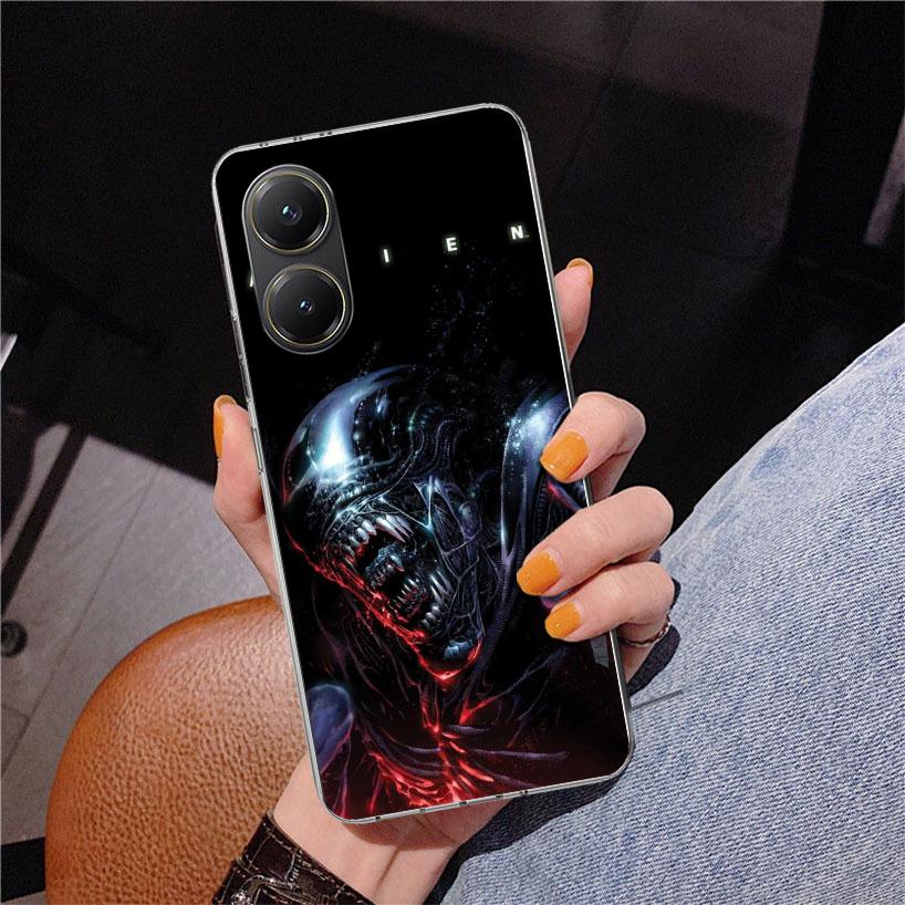 Cool A-Alien X-Xenomorph Phone Case For Xiaomi Poco X7 X6 X5 Pro F7 Ultra Redmi 15C 15 13C 13 12C 12 10 10A 10C 9 9A 9C 9T Cover