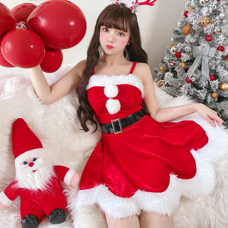 Christmas Costume Adult Ladies Costume Santa Claus Costume Christmas Dress Party Dress Dress Up Dress Up