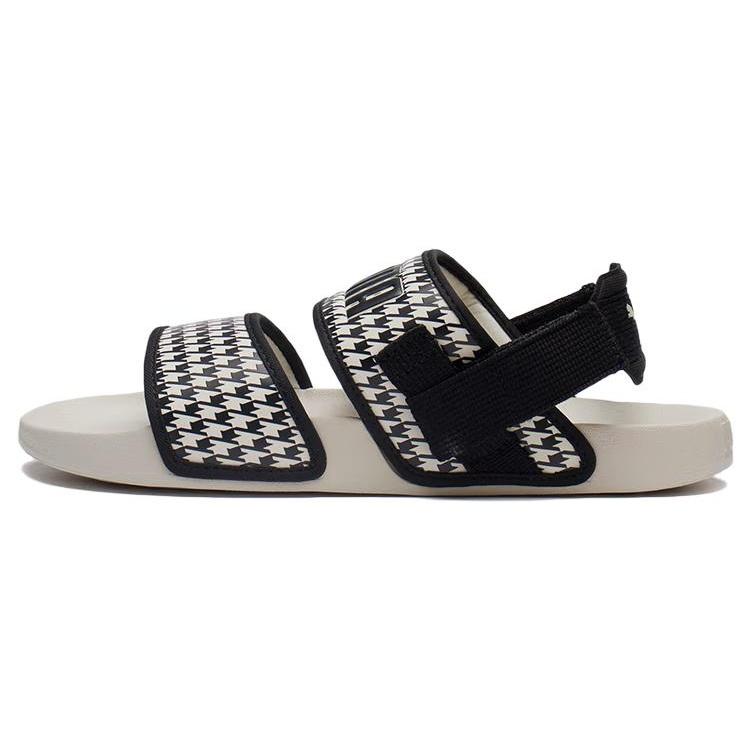 (WMNS) PUMA Sandals Black White Women s 387248-01 EU 35.5
