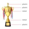 Trophy da Campione di Grandi Dimensioni Trofeo da Vincitore Multi-taglia Coppa Trofeo Multi-taglia Competizione