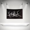 Aagallochs Flag Rock Music Band Banner   Hd Printing Tapestry Exhibition Music Band Fans Garage Decor