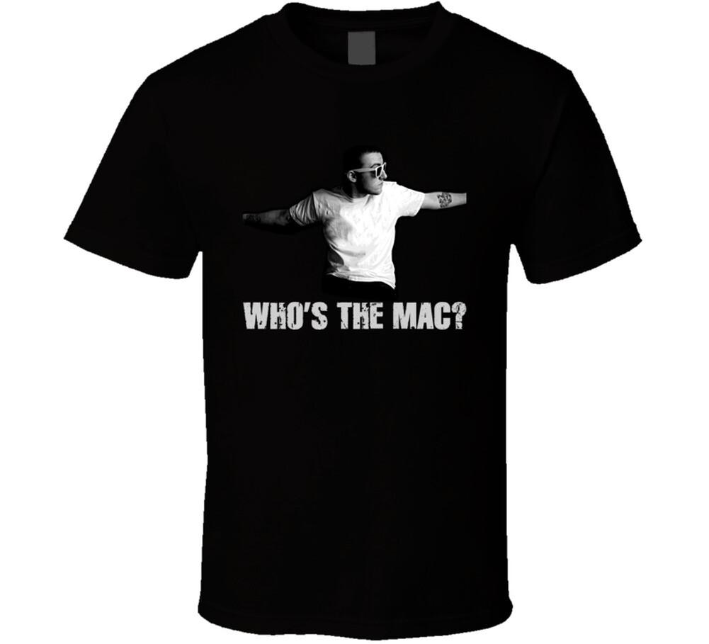 Whos The Mac Mac Miller Hip Hop T Shirt Mens Womens Tees Top M
