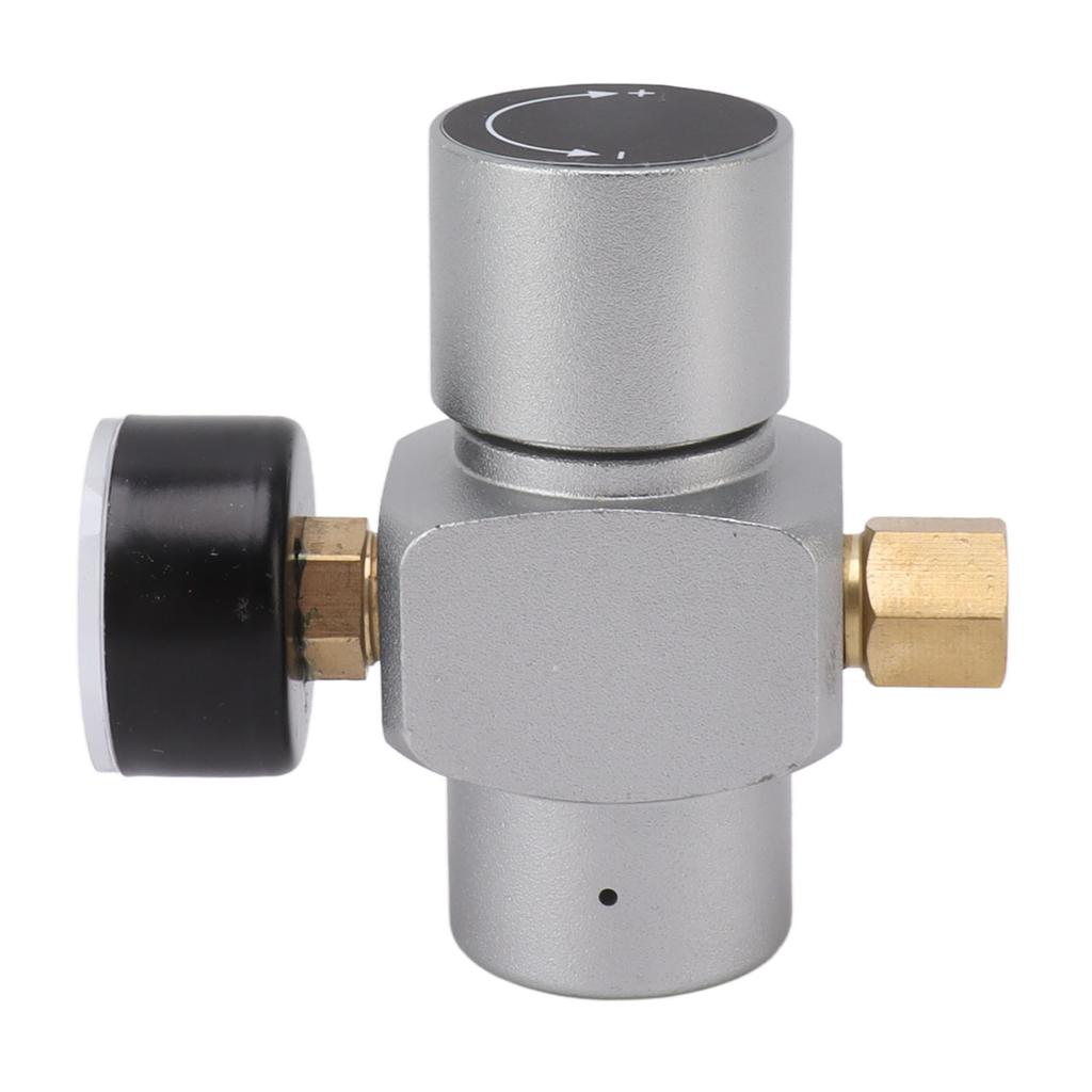 Valvola di riduzione della pressione dell'acqua 0?Regolatore di pressione in acciaio inossidabile da 60 PSI, tubo flessibile multifunzionale