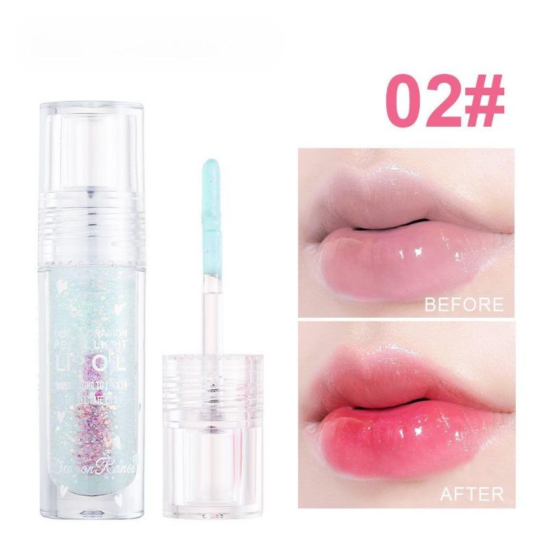 Eisklarscher Lipgloss, Feiner schimmernder perlmuttartiger feuchtigkeitsspendender Lipglaze-Base, Warm-verändernder Lipgloss