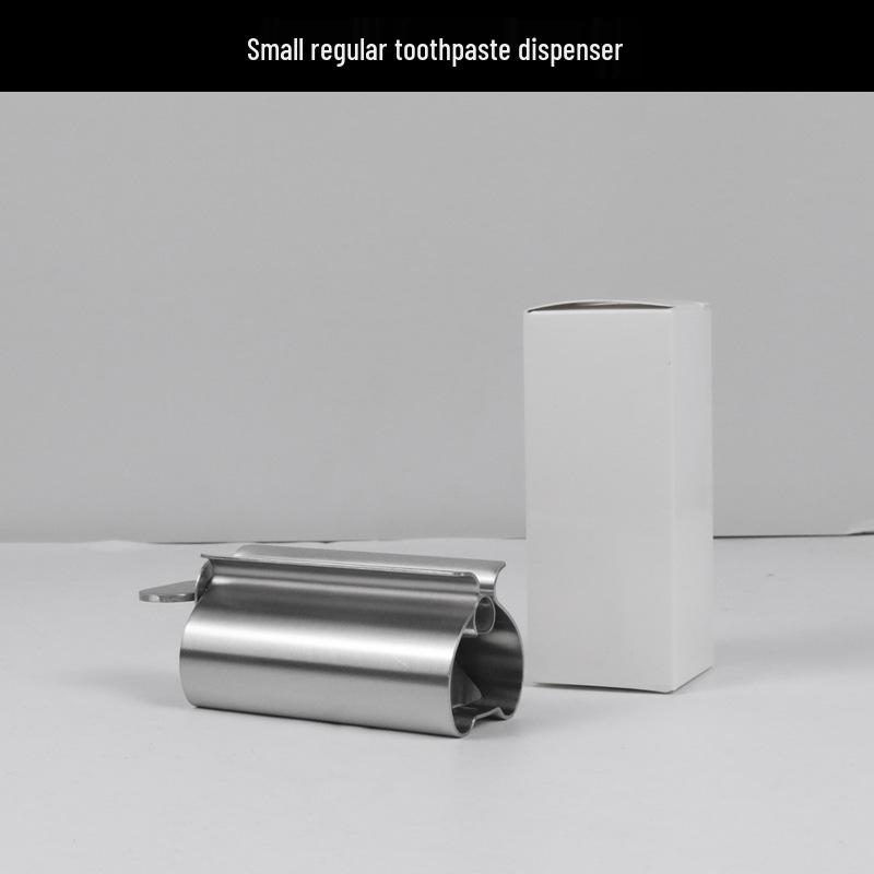 304 Stainless Steel Manual Toothpaste Squeezer and Facial Cleanser Holder