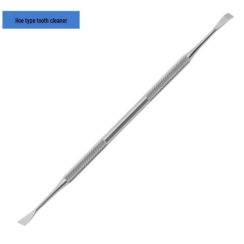 Stainless Steel Dental Tools Set: Oral Endoscope, Probe, Toothpick, Cavity Cleaner, Stain & Tartar Remover.