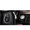 Car Engine Start Stop Button Cover For BMW F20 F30 F32 F48 F15 F80 F82 Silver